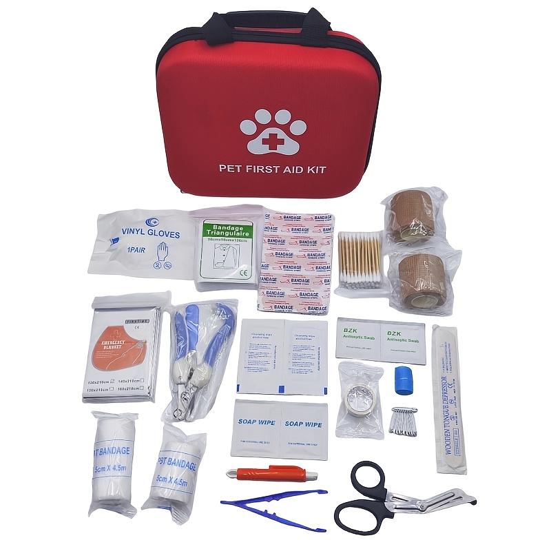 Pet First Aid Kit, Emergency Survival Kit, Pet First Aid Supplies, Dog Health Products, Reptile Medical Kit
