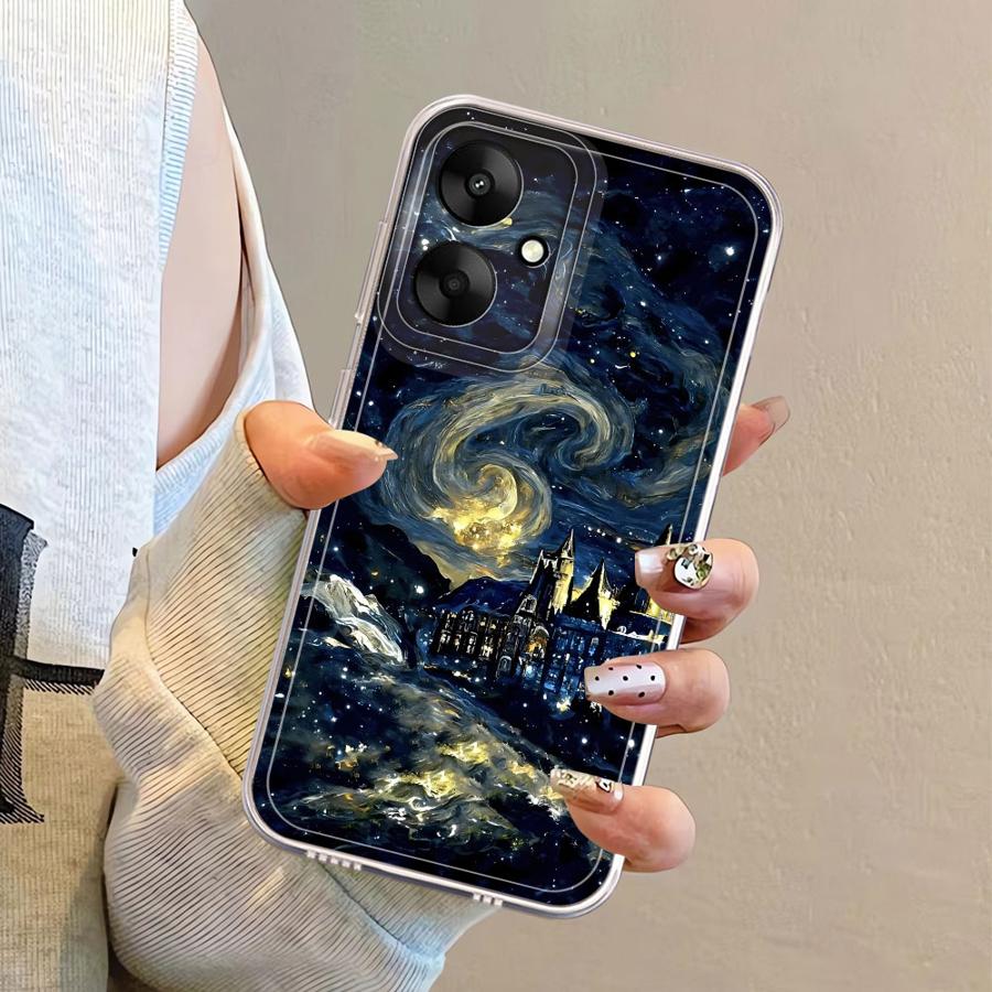 Soft Phone Cover Case for Xiaomi Poco X3 Pro X3 NFC Van Gogh Night Sky