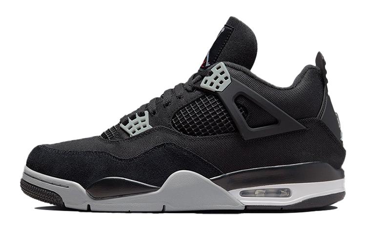Jordan 4 Ретро Черный Холст GS DV0553-006