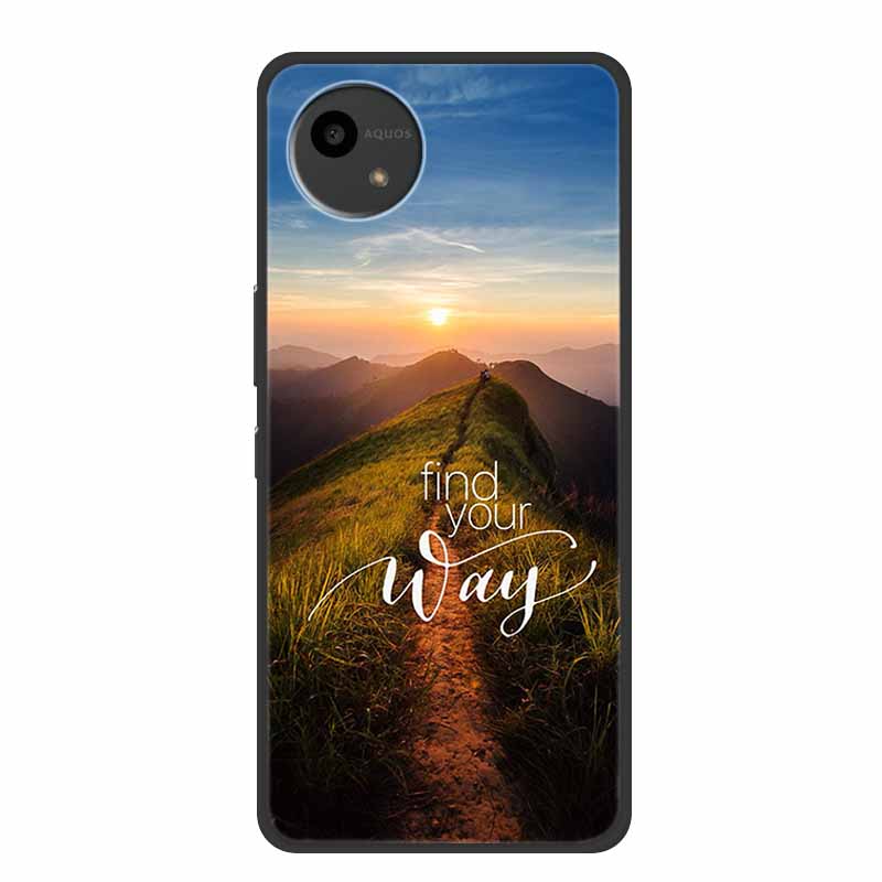 For SHARP AQUOS WISH4 Case Luxury TPU Soft Silicone Phone Cases Back Cover for Sharp Aquos Wish 4 Shockproof Love SH-52E Coque