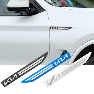 Авто Стайлинг 2 шт. Боковой Значок-Эмблема Крыла Крыло Спортивный Автомобиль Наклейка для Rio Ceed Sportage Cerato Soul Picanto Авто Аксессуары