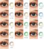 Color Contact Lenses For Eyes Natural Colored Eye Lenses Gray Lenses Beauty Pupils Eye Contacts Cosmetics Color Lenses
