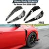 1Pair Car Fender Side Vents Fender Air Flow Molding Kit Sticker for Honda Civic Accessories 2016 2017 2018