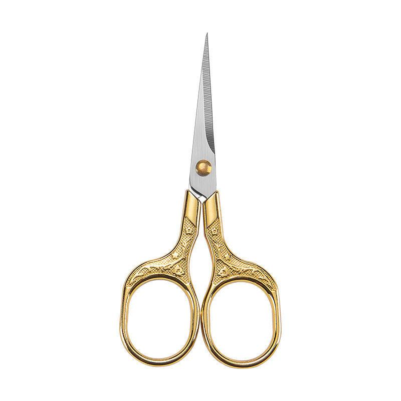 Stainless Steel Vintage Scissors DIY Sewing Retro Cross-stitch Fabric Cutter Embroidery Scissor Tailor Thread Tools Shears