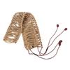 Steel Tongue Drum Braided Rope Wrapped Noise Cancelling Decorative Ethereal Drum Woven Rope