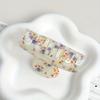 Charming Floral Hair Clip 1pc Acrylic Boho Minimalist Style With Vibrant Flower Designwomen Hair Accessory Floral Design Hair Clip