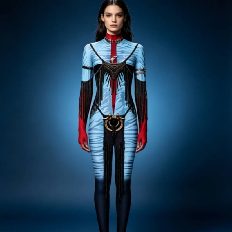 Avatar Fire And Ash Onepiece Cosplay Suit With Sexy Street Style For Game And Anime Fans