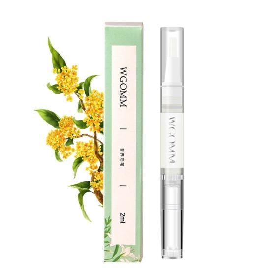 Масло для роста ногтей, омолаживающее питательное масло для ногтей, для роста и укрепления, масло для кутикулы, компактная масляная кисточка для питания на ходу