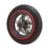 Заднее колесо электросамоката с тормозным диском 120 мм, красная пневматическая шина для Xiaomi PRO PRO2 M3