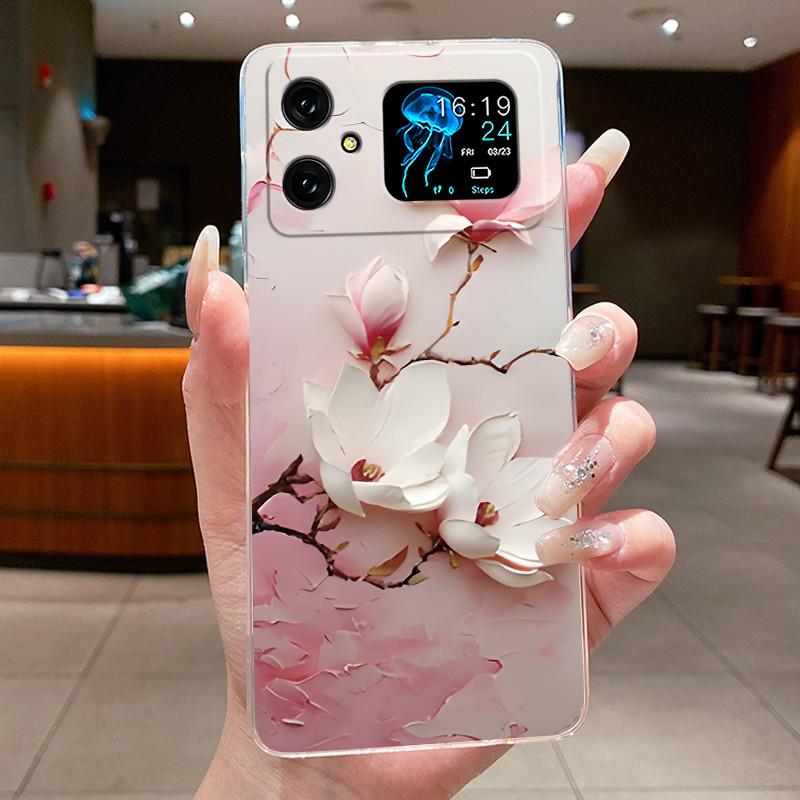 Phone Case For Cubot A20 Butterfly Bow Protective Thin Casing CubotA20 Fundas Coque Transparent Soft Silicone TPU Cover Capa