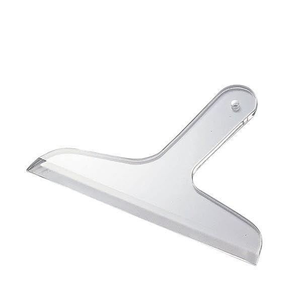KLASS Acrylic Wallpaper Smoothing Spatula 8-Sun 240mm Width 2.0mm Thick Transparent Guide Tool for Wallpaper Installation 13-2552