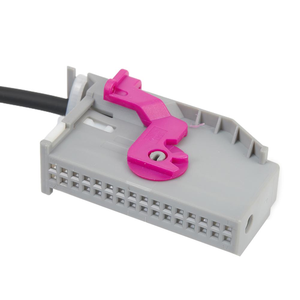 12V 32 Pin Plastic Adapter Aux Cable For A3/A4/A6/A8/TT/R8 RNS-E