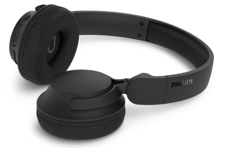 Bezprzewodowe słuchawki nauszne philips tah4000bk/00 czarny