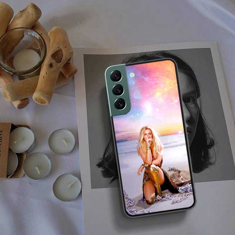 B-Britney Spears Singer Phone Case For Samsung Galaxy S22 S25 Ultra S21 S10 Plus S26 Edge S20 S23 S24 FE Cover Silicone Soft