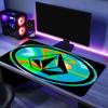 V-VOLCOM LOGO Mouse Pad - Non-Slip Rubber Base, Smooth Surface for Work,Gaming,Office,And Home Use, Desk Mouse Pad