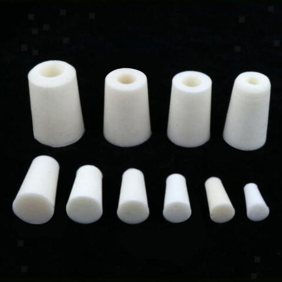 5Pcs Silicone Laboratory Chemistry Rubber Seal Flask Tapered Plugs Stoppers