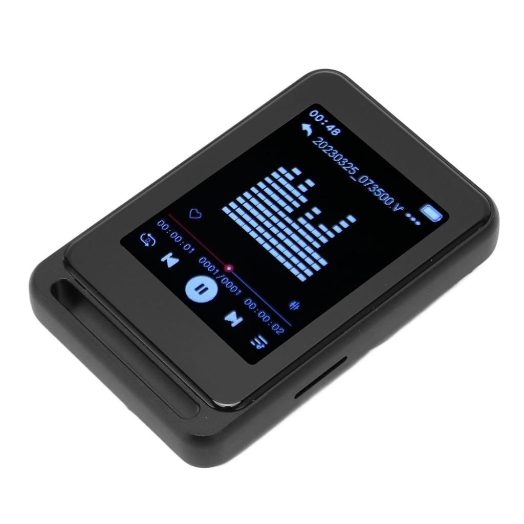 2,4-дюймовый музыкальный плеер с полностью сенсорным экраном, портативный MP3-плеер, Bluetooth 5.0, MP3-плеер высокой четкости для спорта