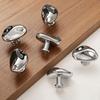 French-Style Silver Single hole Handle Modern Simple Drawer Cabinet Handle  Wardrobe Door