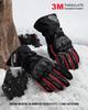 Motorcycle Cold Touchscreen 3M Thinsulate Carbon Motorcycle Racing Impact Unisex Gloves, Winter, Protection, Waterproof, Compatible, Fiber, Gloves,