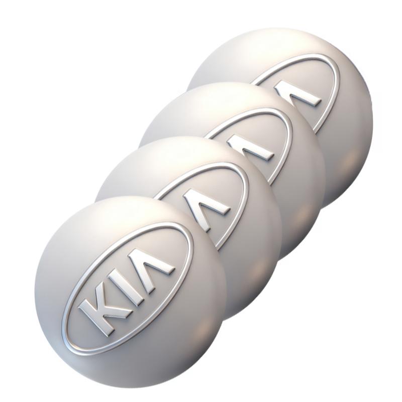 TTPT4 KIA Car Wheel Center Hub Cap Emblem Sticker Accessories For KIA EV6 Stinger RIO Sorento Picanto Ceed Borrego Syros K4 K5 K8 K9