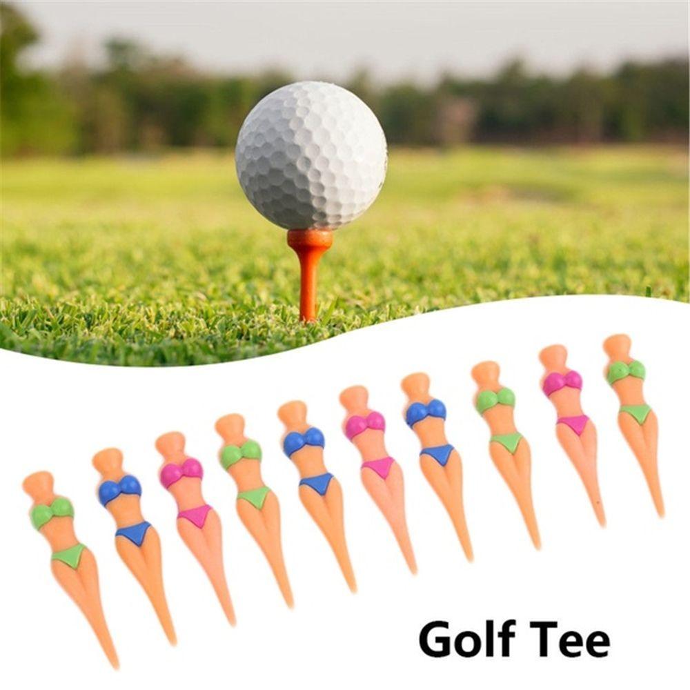 Women Bikini Ball Holder Lady Model Outdoor Golf Tees Golf Training Golf  Accessories Clubs Tee