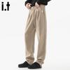 Fingercroxx IT Men's Japanese Style Straight-Leg Casual Pants