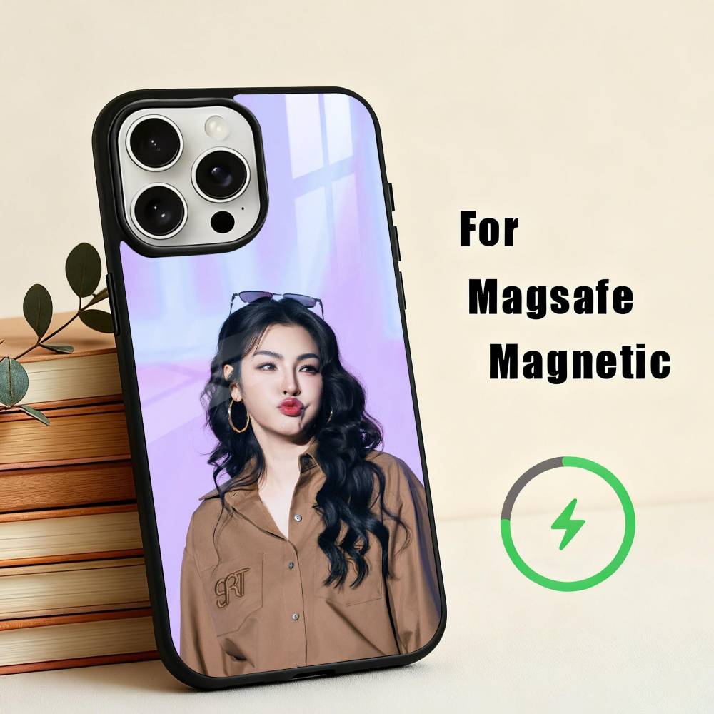 Faye Peraya Malisorn Phone Case For iPhone17,16,15,14,13,12,11 Plus,For Magnetic Wireless Charge Cover
