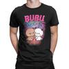 Ретро футболка Bubu and Dudu для мужчин, 100% хлопок, Потрясающие футболки, Круглый вырез, Футболка с коротким рукавом, Одежда, Идея для подарка