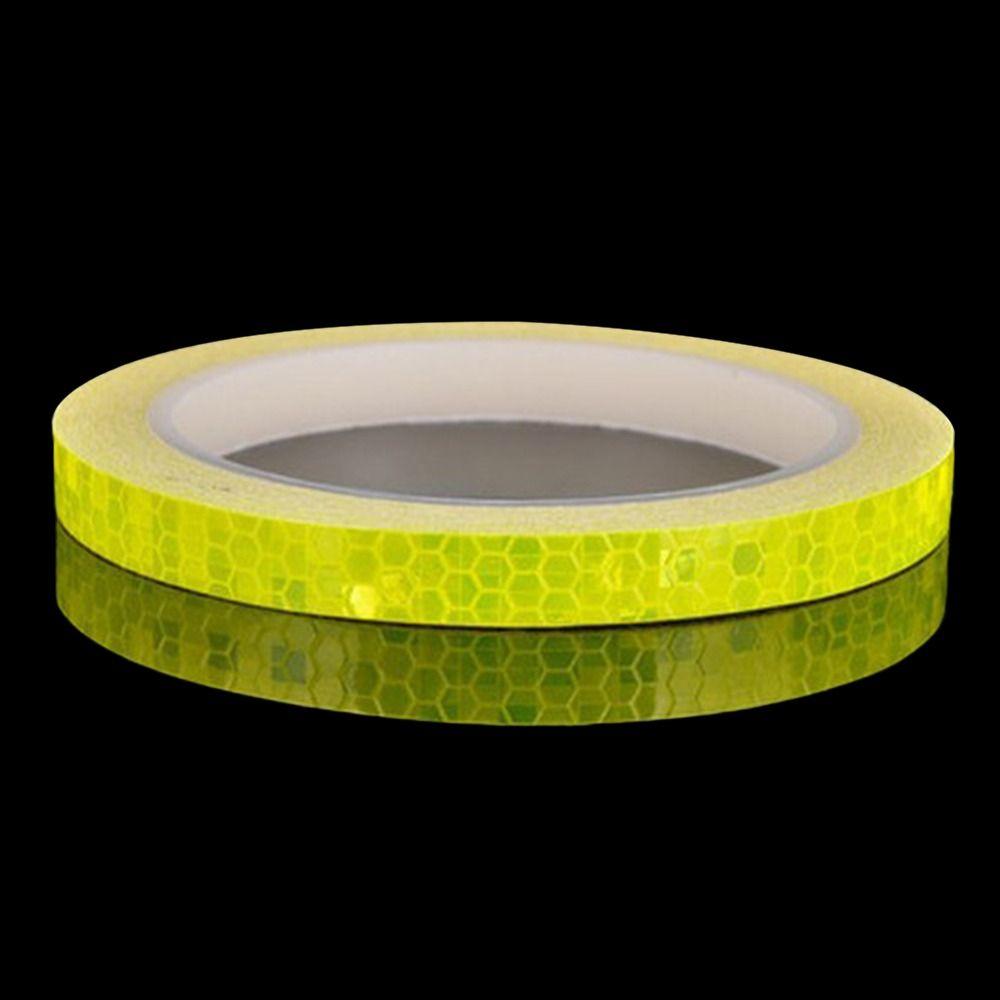 Светоотражающая пленка для мотоцикла, предупреждающая лента для велоспорта, украшение колес велосипеда, светоотражающая лента для велосипеда