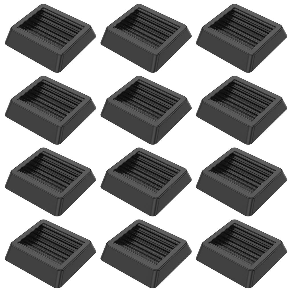 6/12Pcs Chair Wheel Stopper Rubber Anti-Sliding Furniture Pad Caster Cups Chair Roller Feet Mat Floor Protectors Shockproof