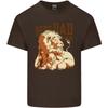 Lion Best Dad Ever Funny Fathers Day Unisexs Light Cotton TShirt