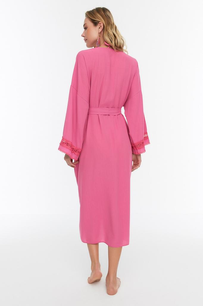 Женская мода, новое кимоно и кафтан, бирюзовый пояс миди, тканая лента, аксессуар, кимоно-кафтан из 100% хлопка