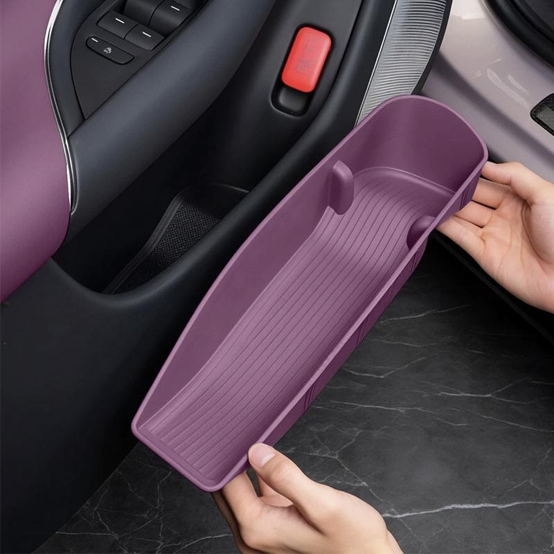 For Xiaomi SU7 2026 Door Side Storage Box Front Rear Door Storage Organizer Tray Travel Accessories