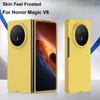 Модный Простой INS Конфетный Цвет PC Складной Чехол Для Huawei Honor Magic V6 V5 5G Ультратонкий Приятный для Кожи Ударопрочный Защитный Чехол