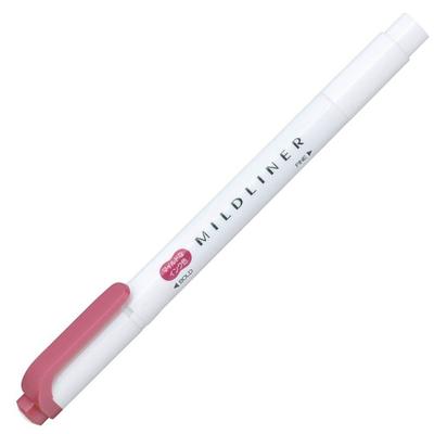 Маркер-хайлайтер Zebra Mildliner, 10 шт., Красный, Ручки, B-WKT7-MR