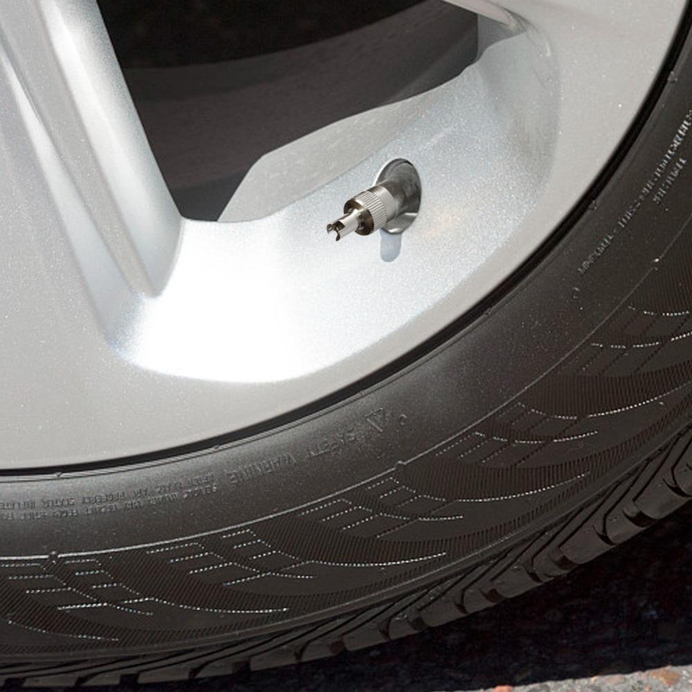 8pcs Copper Tire Valve Caps Dustproof Seal Nipple Caps Cover Auto Wheel Cap  for Car Motorcycle