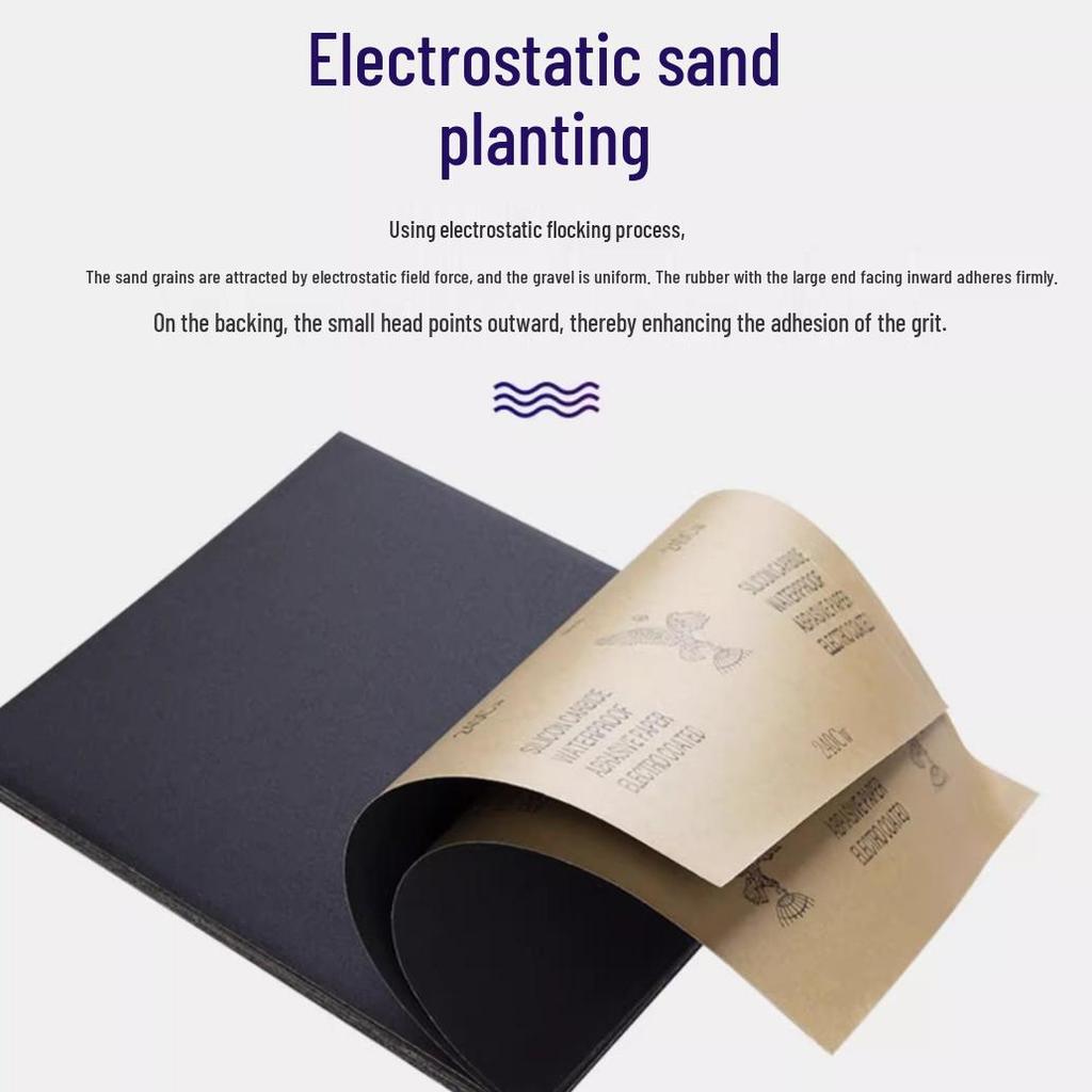 Супермелкая наждачная бумага полировальная ткань - 2000 и 10000 грит для мокрого/сухого шлифования