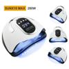 SUN X10 Max 280W LED Lamp Nail Dryer 66LEDs UV Ice Lamp For Drying Gel Polish Timer Auto Sensor Manicure Tools