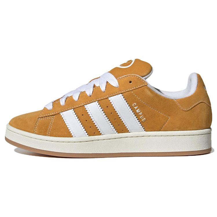 adidas Кроссовки Campus 00s Mustard Gum Unisex, желтые, Pantone Cloud-White H03473