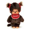 Набор для стрижки волос Sekiguchi Monchhichi Premium Standard Small Brown Girl Twintails 251124 H21.5 x W13 x D7.5cm