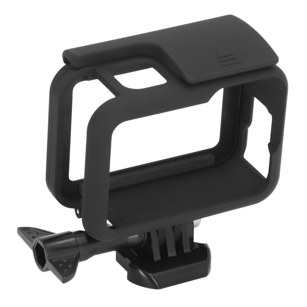 Action Camera Frame Mount Protective Anti Fall Action Camera Frame Housing Case with Lens Cap