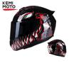 Motorcycle Helmet Racing Motocross Moto Helmets Full Face Helmets Flip Up Moto Black Adult Motorbike Street Touring Cool Rider