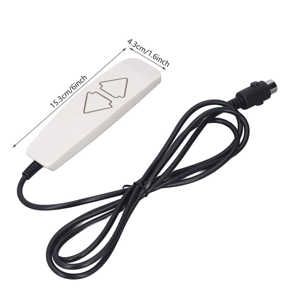 ZK30 Lift Chairs Remote Universal 2 Push Button 5 Pin Lift Chairs Hand Control for Lift Chair Power Recliner