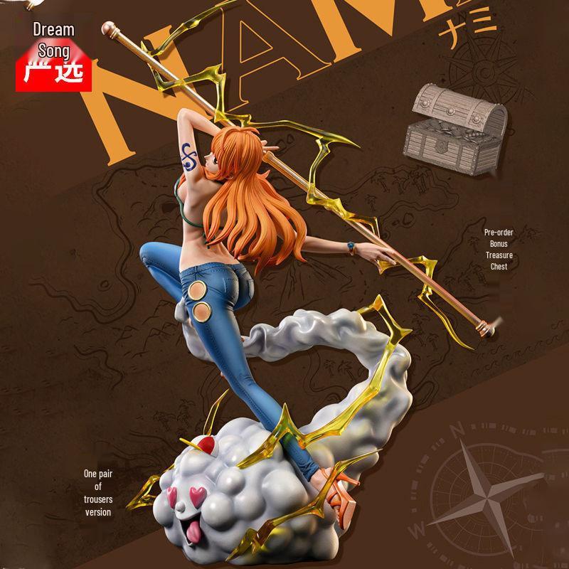Фигурка Нами Резонанс из One Piece: Пираты Соломенной Шляпы GK Аниме Модель Украшение Статуэтка