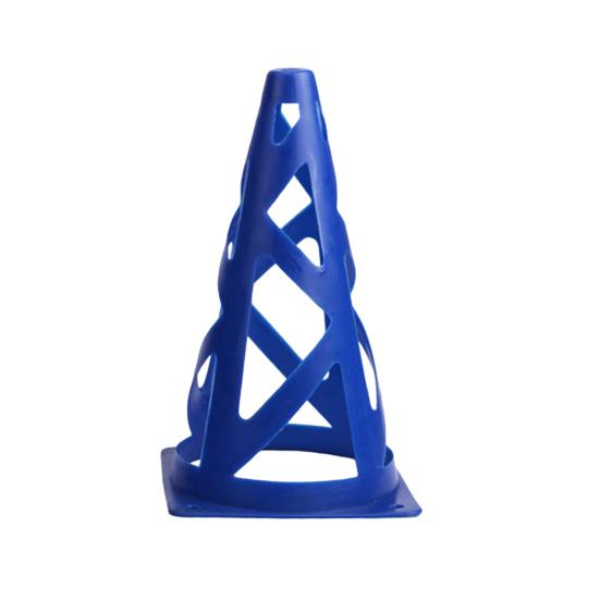 Привлекательный полиэтиленовый материал с защитой от растрескивания, футбольный тренировочный конус, устойчивый к давлению, конусы 23 см, ведро для маркеров, футбольное оборудование