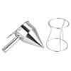 Stainless Steel Baking Funnel Cake Desserts Cooking Tools with Rack for Home Kitchen Bakery Use