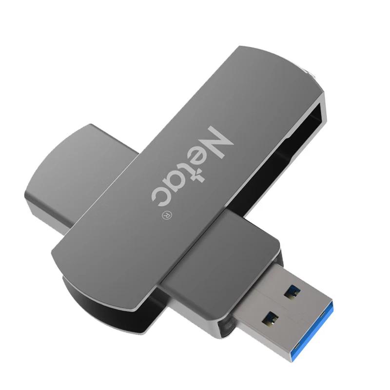 Netac U681 USB 3.0 Металлическая поворотная флеш-накопитель