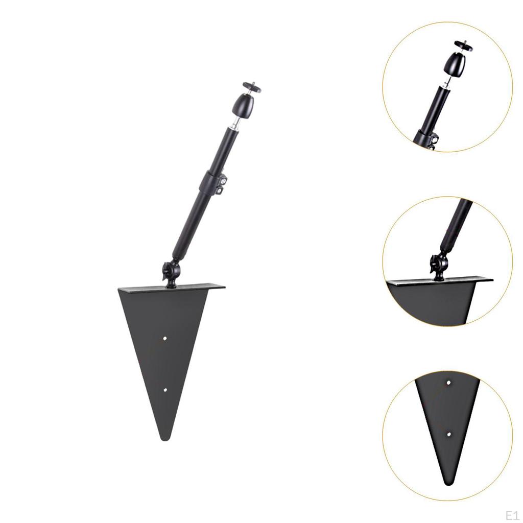 Держатель проектора металлическая настенная стойка крепление на винт 1/4"