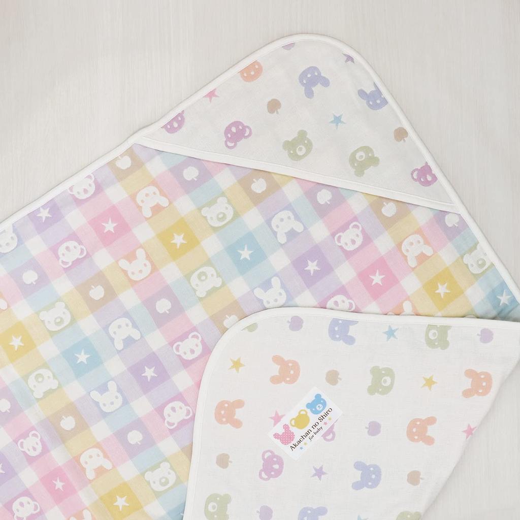 Swaddle Afghan Colorful Made In Japan