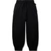 Li Ning Sports Minimalist Solid Color Drawstring Breathable Casual Pants Men Pants Black AMBV173-2